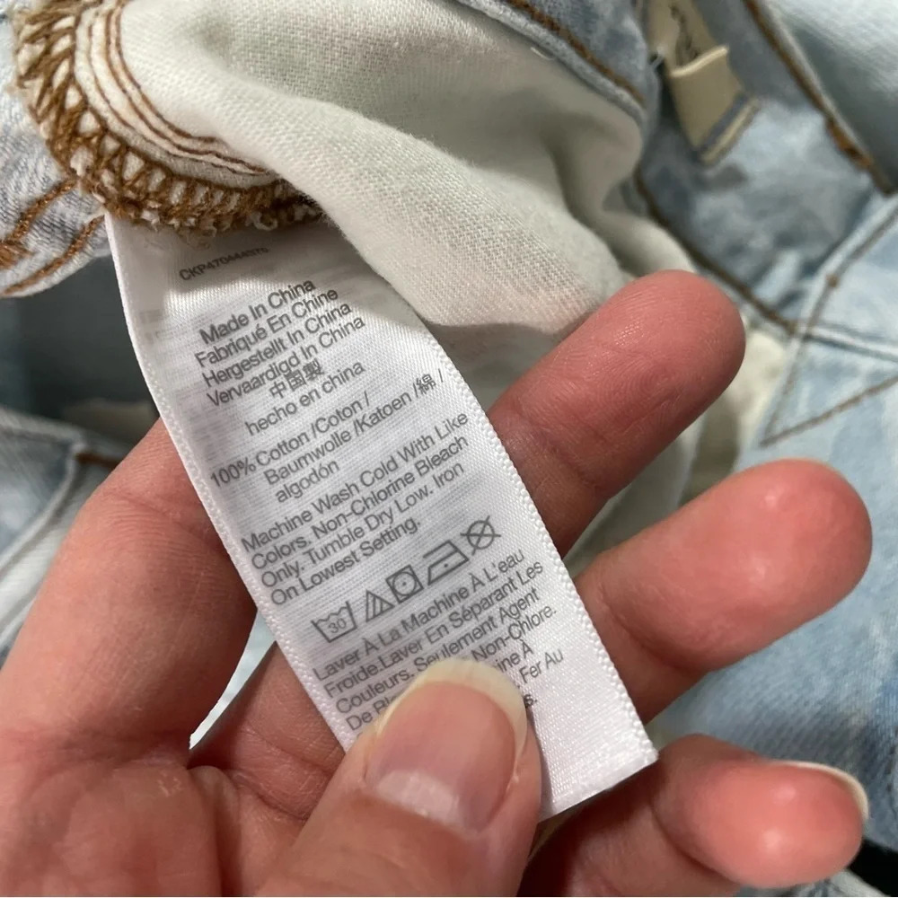 New Madewell Slouchy Boyjean Wrightlane Wash NJ212 - Picture 4 of 10